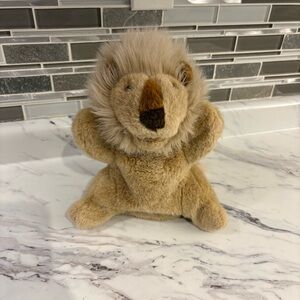 Vintage Gund lion puppet 1988 hand puppet